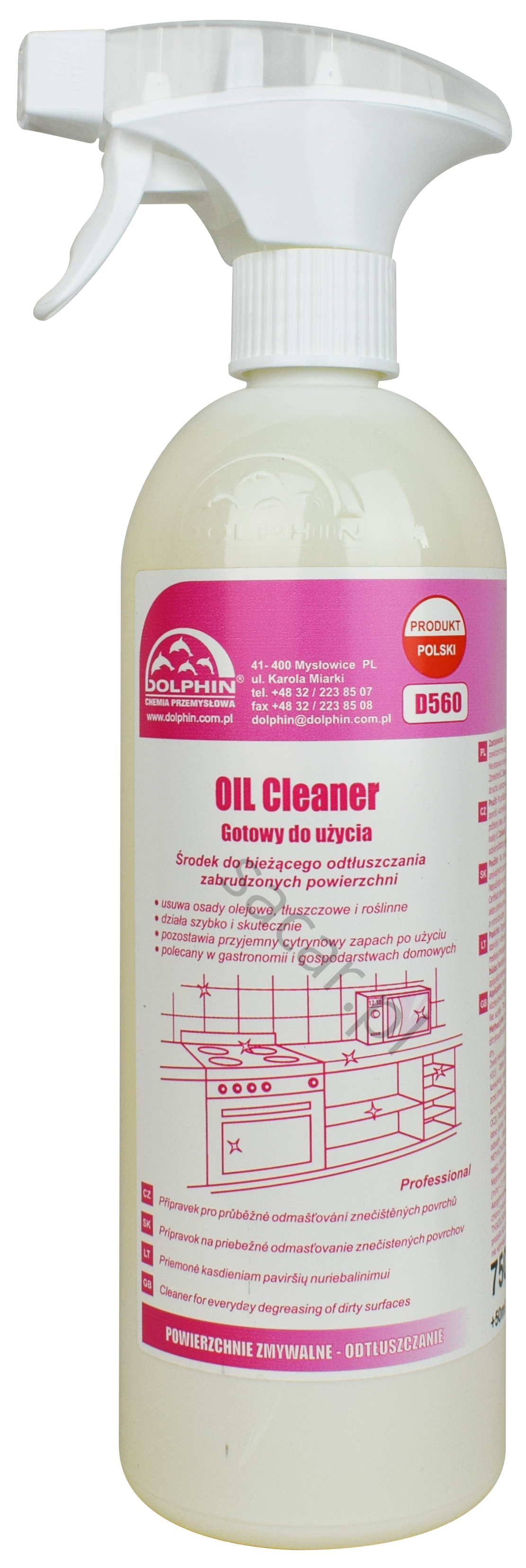 Dolphin Oil Cleaner 1l