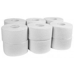 Papier toal. JUMBO 135/2W/65% biały 12szt.