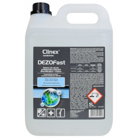 CLINEX DEZOFast 5l płyn do dezynfekcji