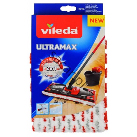 VILEDA mop Ultramax wkład czerwony