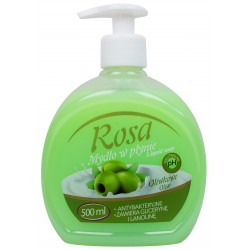 Mydło kremowe ROSA 500ml oliwka
