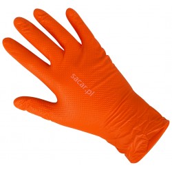 Rękawice medaSEPT orange L 100szt