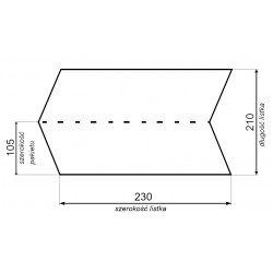 Ręczniki ZZ Velvet V Fold 16174 Basic 3000szt