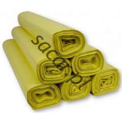 Worki 35l LDPE 50szt żółte