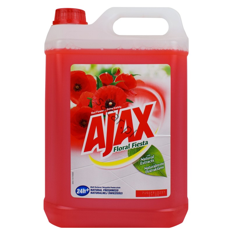 AJAX płyn 5l Floral Fiesta czerwone kwiaty