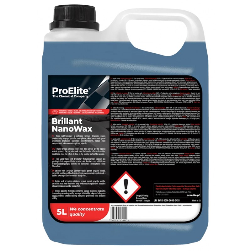 ProElite Brillant NanoWax 5l