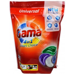 GAMA Universal 60szt 4w1 kapsułki do prania