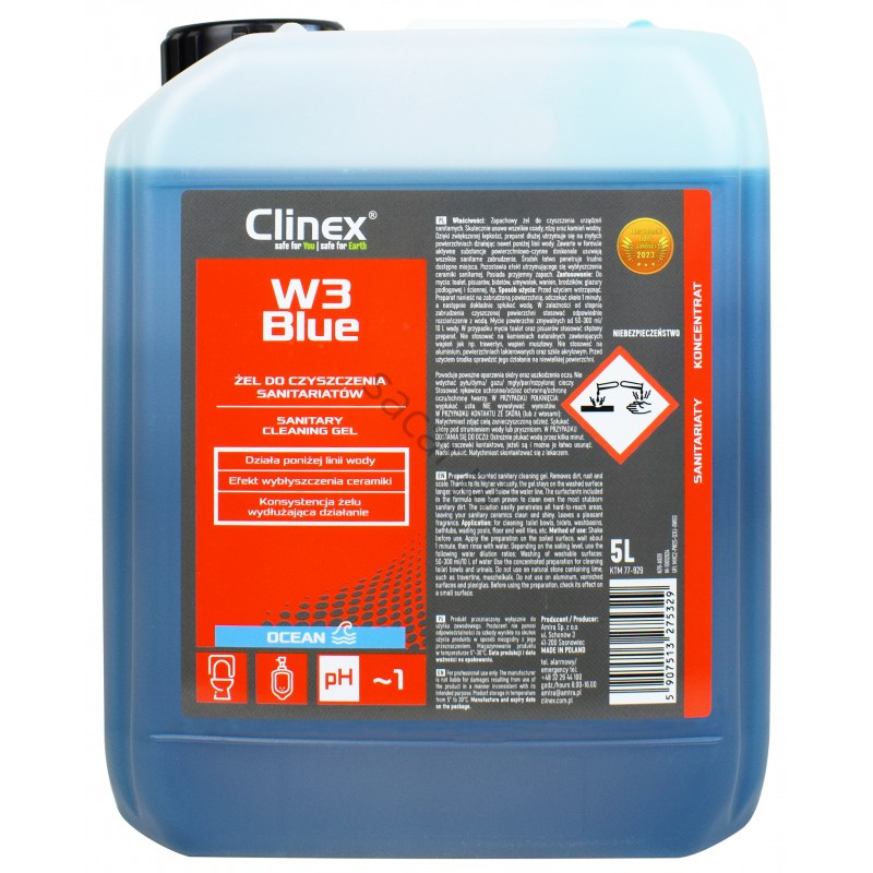 CLINEX W3 Blue 5l ocean