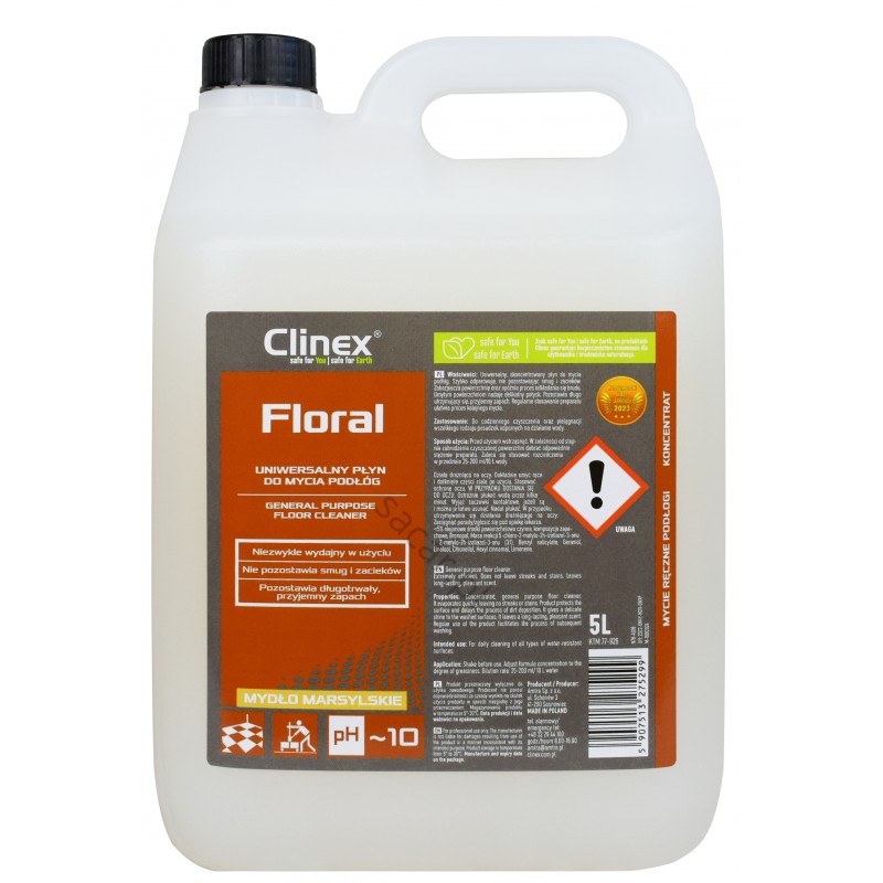 CLINEX FLORAL Mydło Marsylskie 5l