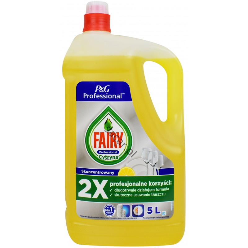 FAIRY do mycia naczyń 5l Lemon