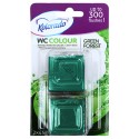 Kostka Kolorado WC Colour zielona 2x45g