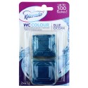 Kostka Kolorado WC Colour niebieska 2x45g