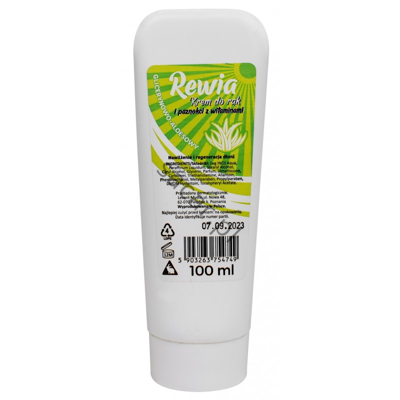 Krem do rąk Rewia aloesowy 100 ml