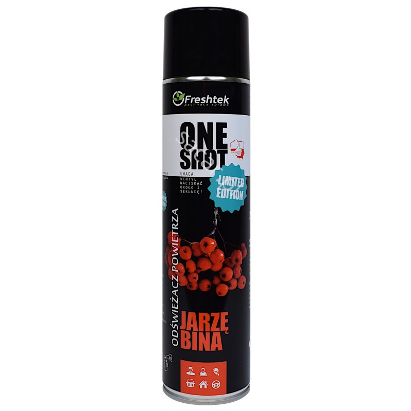 ONE SHOT Premium odświeżacz jarzębina 600ml