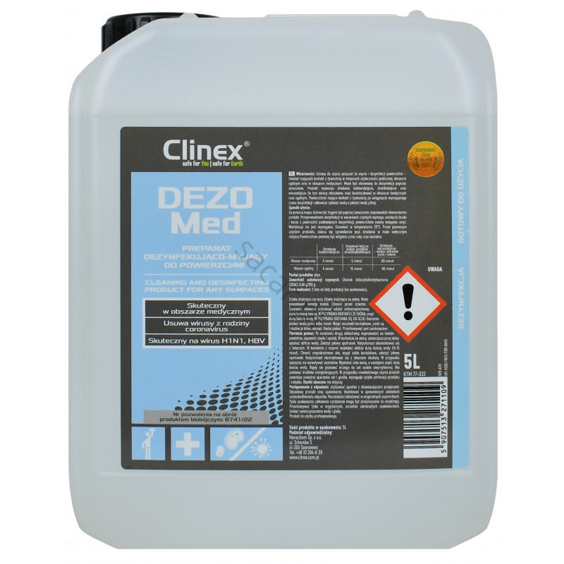 CLINEX DezoMED 5l płyn do dezynfekcji