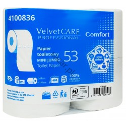 Papier toaletowy VELVET Care 53 Comfort biały 4szt.