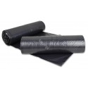 Worki 80l LDPE 20szt czarne taśma PP