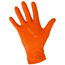 Rękawice medaSEPT Max GRIP orange M 100szt.