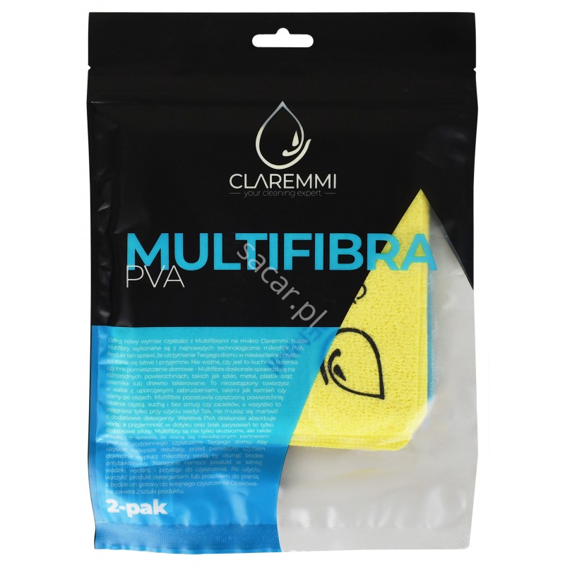 CLAREMMI multifibra PVA 30x30cm 2pak