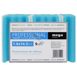 Gąbka zmywak Professional mega TEFLON 5szt