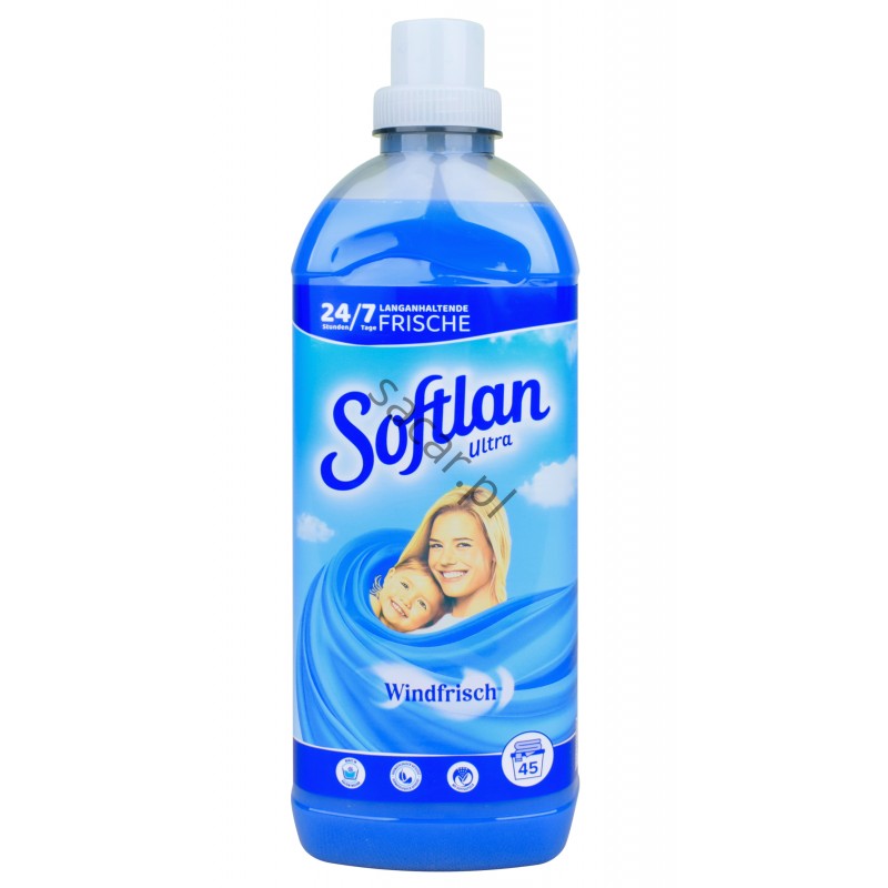 Płyn do płukania SOFTLAN niebieski 1l