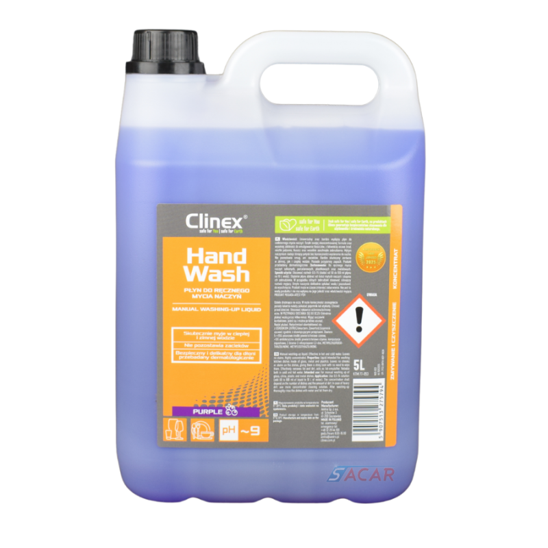 CLINEX HandWash Purple 5l płyn do mycia naczyń