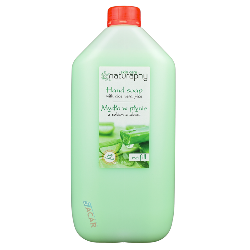 NATURAPHY mydło w płynie z ekstraktem z aloesu 5l