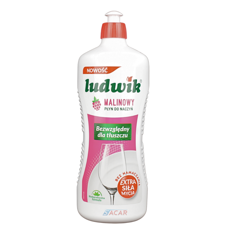 Płyn do naczyń LUDWIK 900g malina