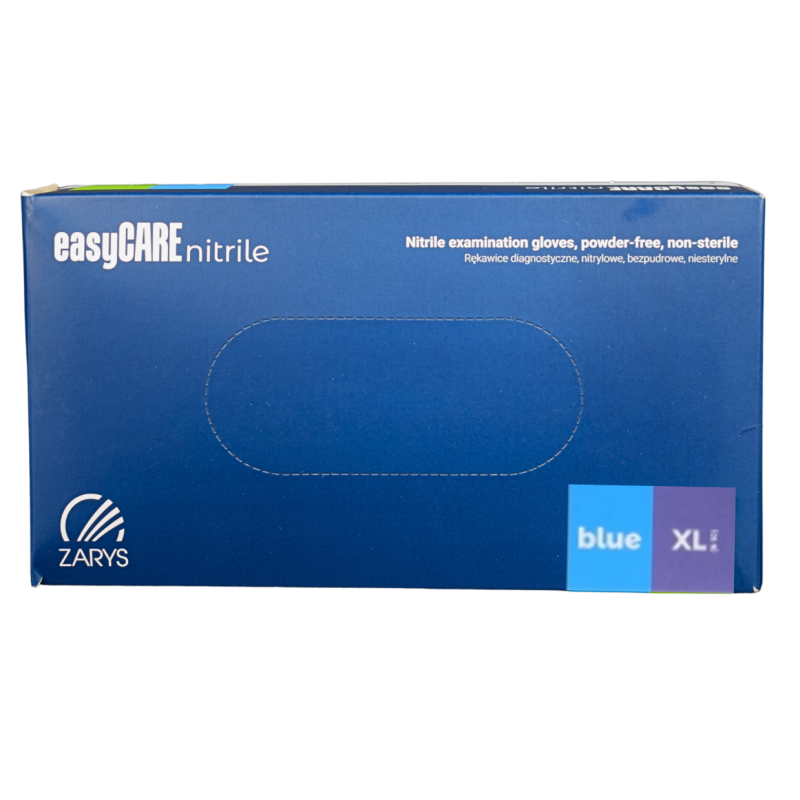 Rękawice nitrylowe niebieskie XL 100szt