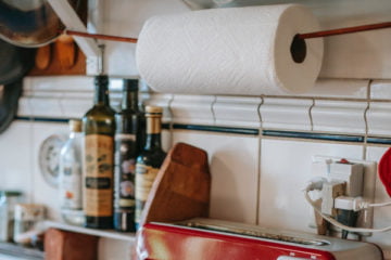 Ręcznik papierowy rolka w kuchni