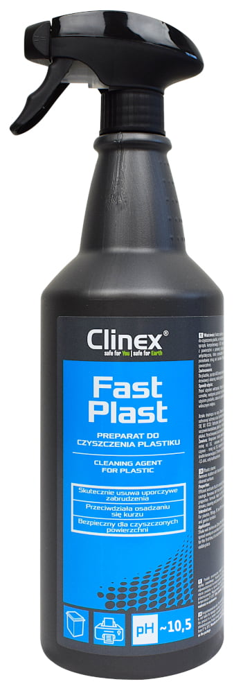 Czyszczenie plastiku Clinex Fast Plast 1l