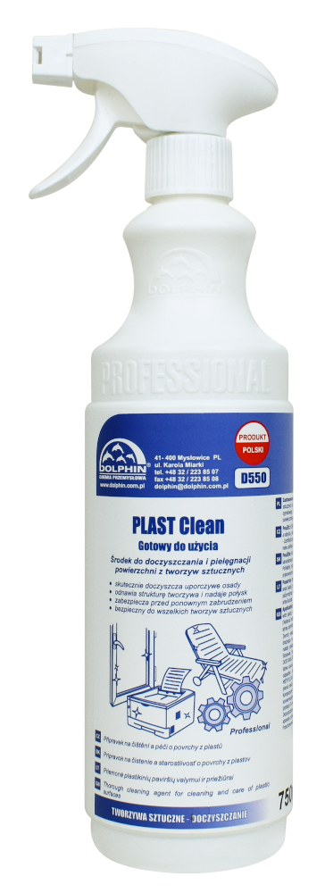 Czyszczenie plastiku Dolphin Plast Clean 750ml