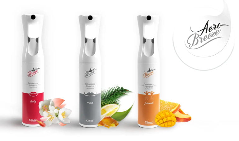 Clinex Aerobreeze – odśwież swoje wnętrza nowymi nutami zapachowymi