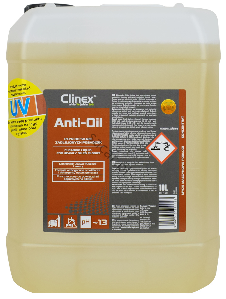 Clinex Anti-Oil do zaolejonych posadzek i kostki brukowej