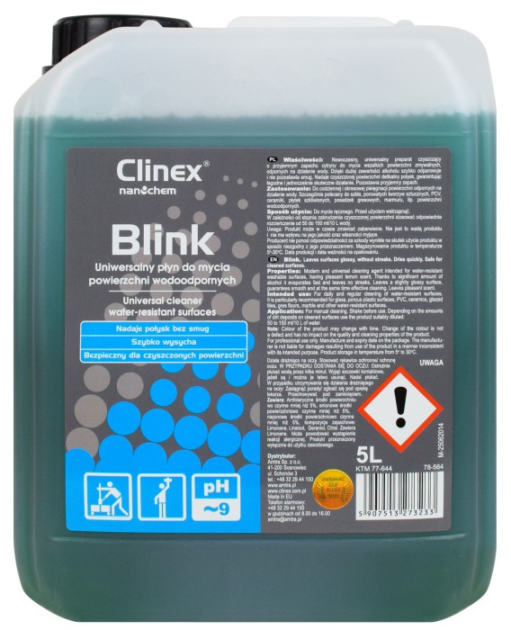 Uniwersalny płyn do podłóg clinex blink 1l