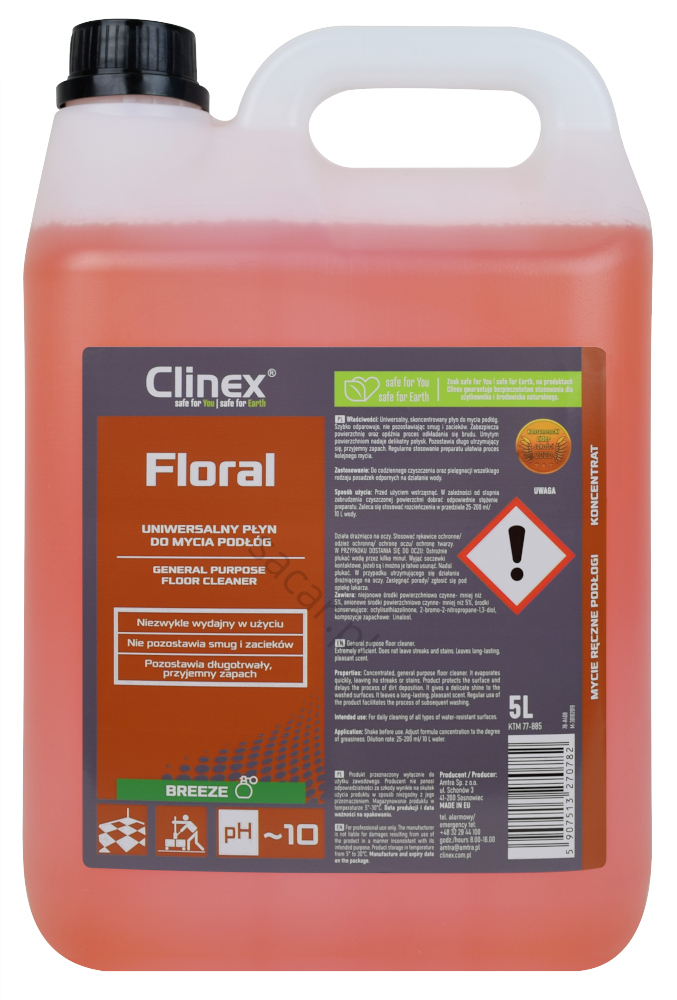 Clinex Floral Breeze 5l do mycia podłogi