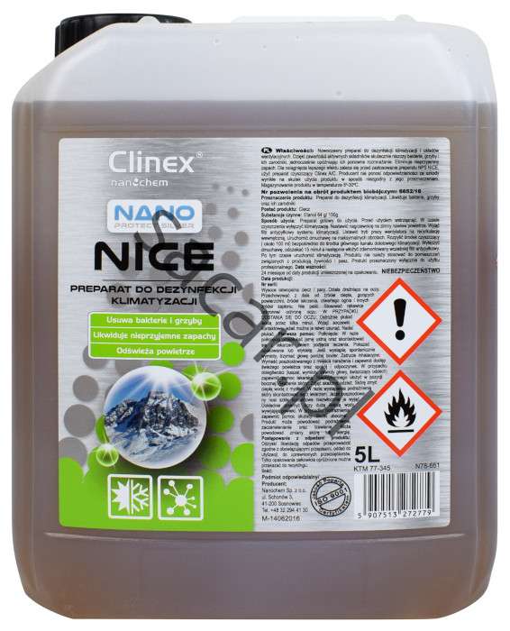 Clinex Nano Protect Silver Nice 5l