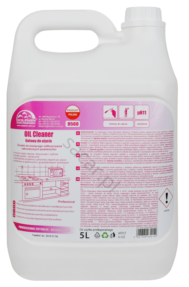 Dolphin Oil Cleaner 5l