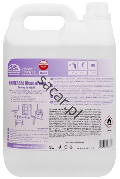 Dolphin Universal Clean aroma 5l