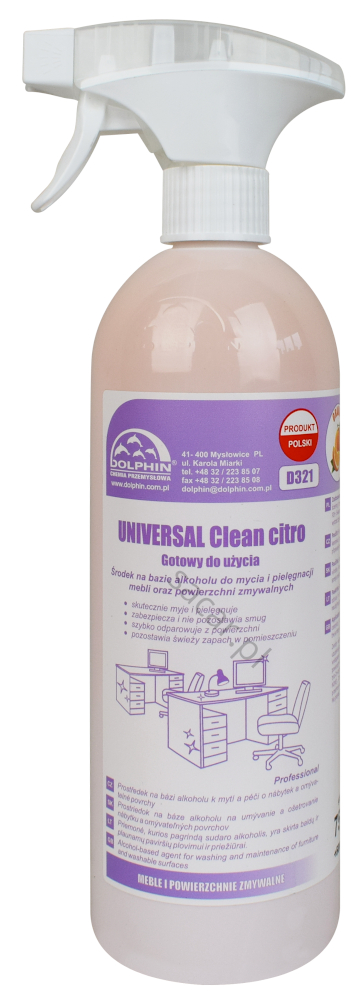 Dolphin Universal Clean Citro 750ml