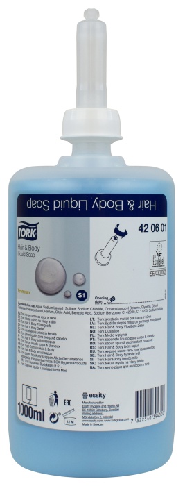 Mydło Tork Premium S1 do mycia rąk i włosów