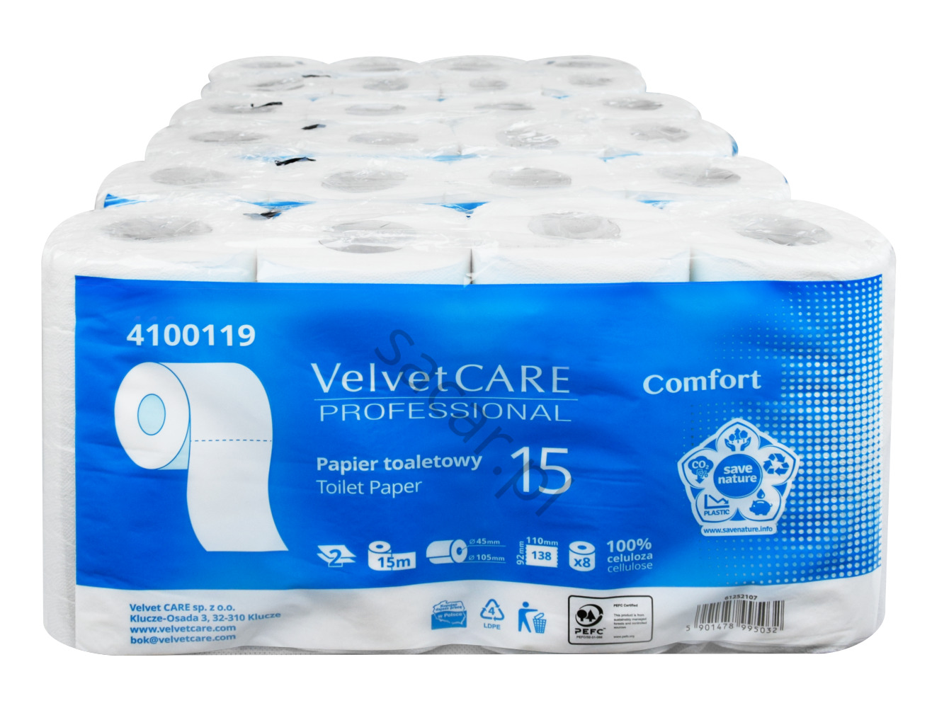 Papier toaletowy Velvet Care 4100119