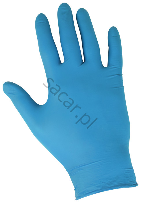 Rękawice Nitrylowe Niebieskie S Plast