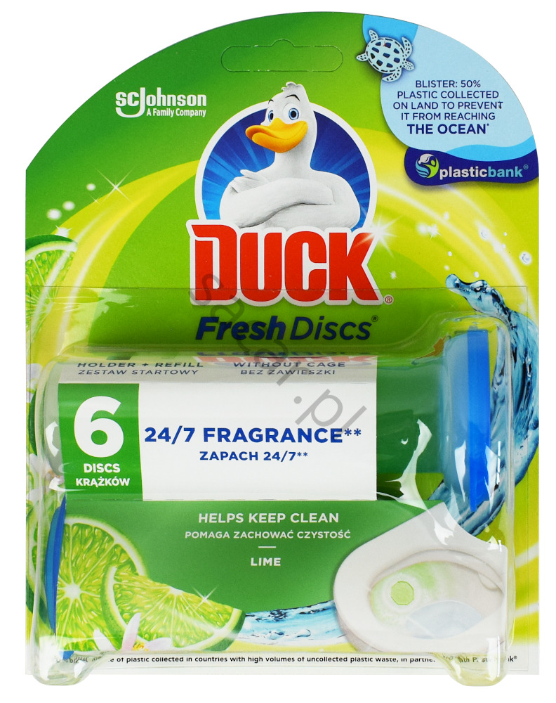 Duck Fresh Discs starter + 6 żelowych krążków