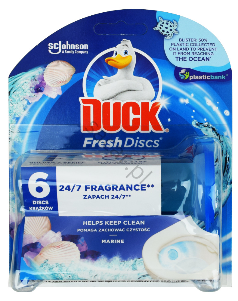 Duck Fresh Discs starter marine + 6 żelowych krążków