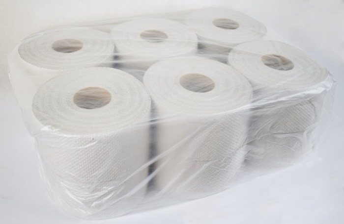 Papier toaletowy Jumbo szary 12 sztuk