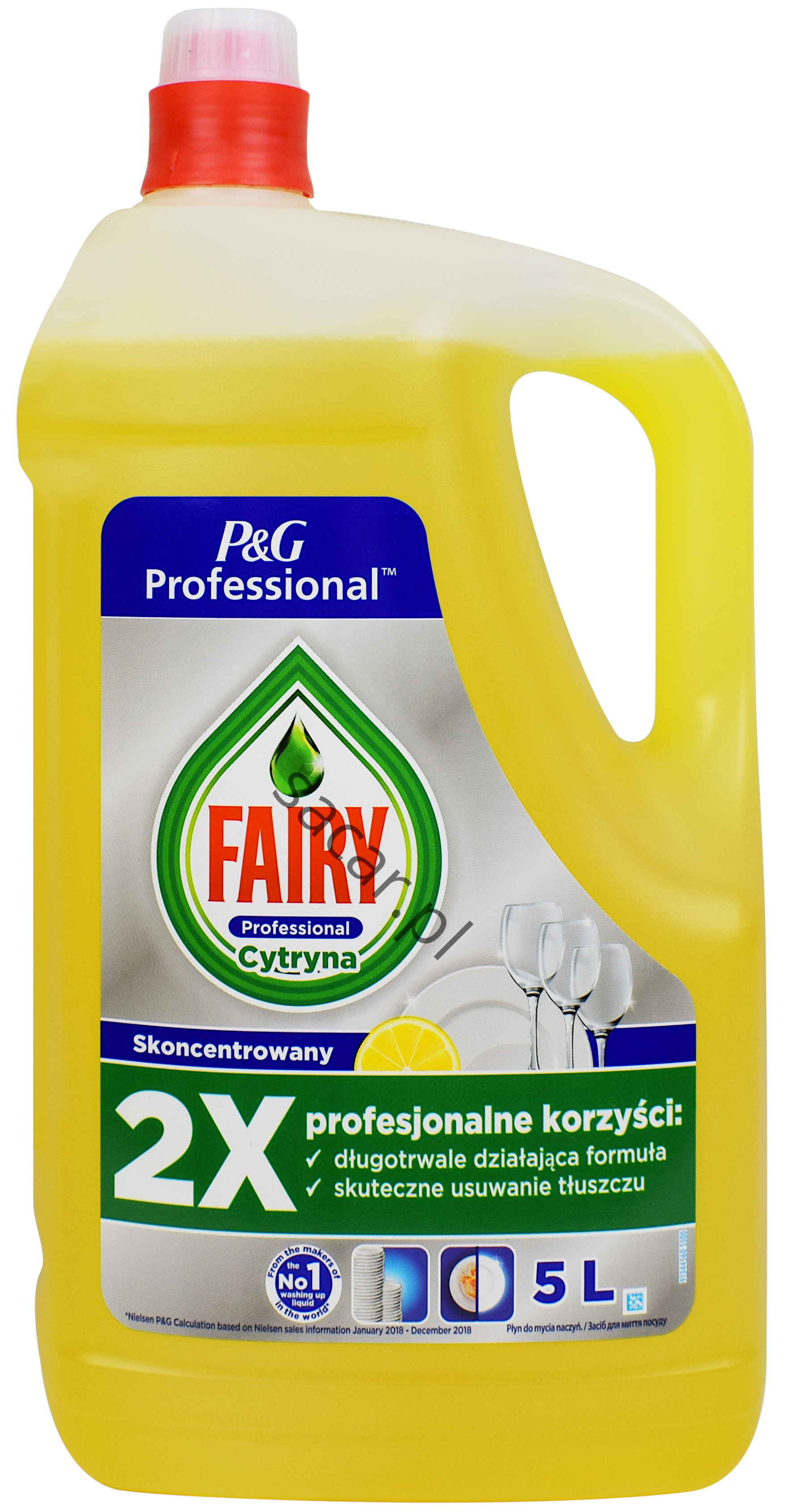 FAIRY do mycia naczyń 5l Lemon