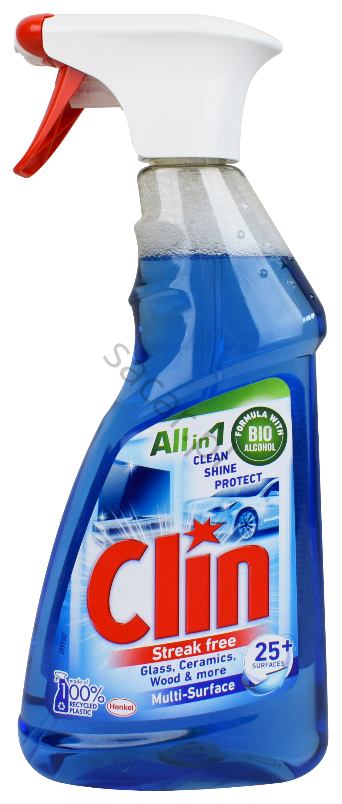 CLIN Płyn do mycia szyb niebieski 500ml